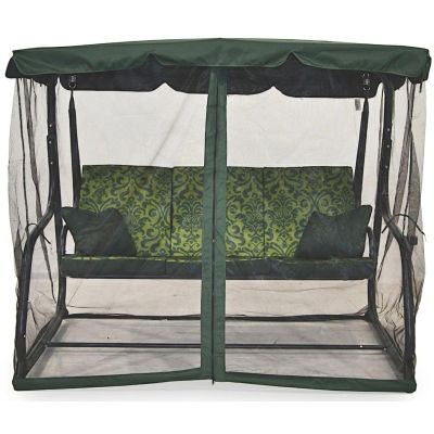 5. 3-SEAT GARDEN SWING LENA WITH MOSQUITO NET