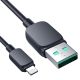 2. Joyroom Multi-Color Series A14 Lightning /USB-A 2.4A 1.2 m Cable - Black