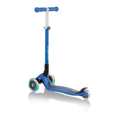 6. Globber Primo Foldable Lights 3-Wheel Scooter 432-100-2 HS-TNK-000013800