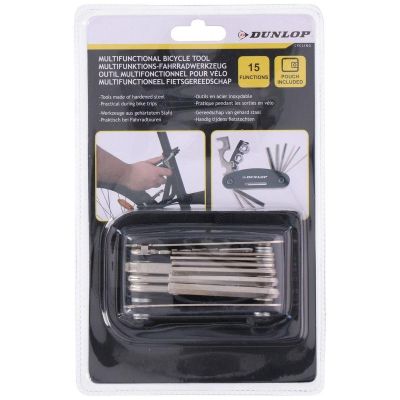 18. 15-FUNCTION BIKE TOOL SET IN DUNLOP CASE