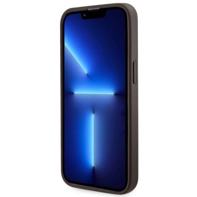 5. Guess GUHMP13XP4RPSW iPhone 13 Pro Max 6.7" brown/brown hardcase 4G Printed Stripes MagSafe