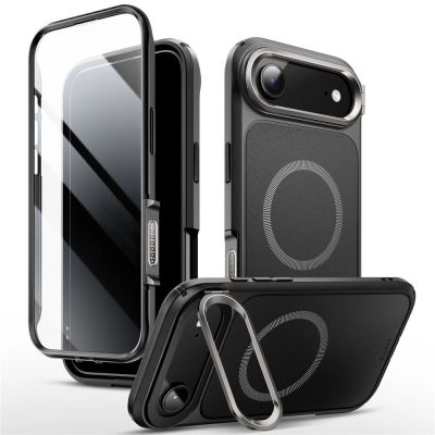 2. Supcase IBLSN Ares Flip Mag MagSafe Case for iPhone 17 Air - Black