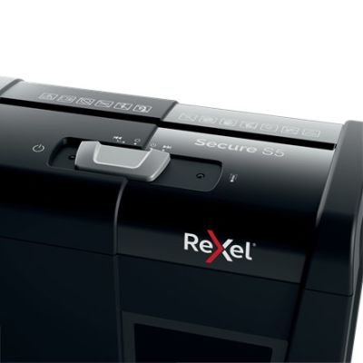 6. Rexel Secure S5 Shredder, (P-2), 5 sheets, 10 l bin