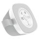 5. Dudao Y20 Wireless Speaker with Magnetic Mount Bluetooth 5.3 - Silver