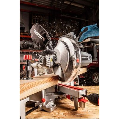 13. Graphite 59G812 Miter Saw 4800 RPM 1800000 W