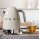 42. SMEG KLF04CREU electric kettle cream