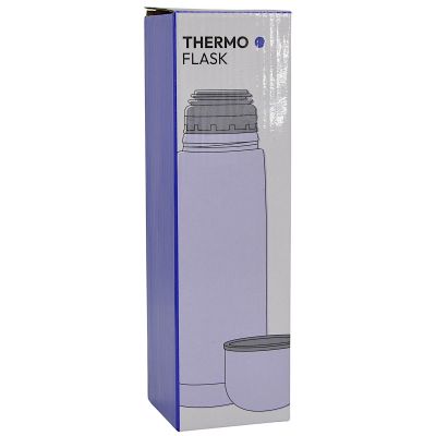 6. 500 ML THERMAL FLASK BLUE STAMINA