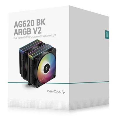 12. DeepCool AG620 BK ARGB V2 Cooler