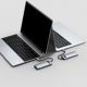 10. Baseus Metal Gleam Series 5-in-1 Multifunctional HUB USB Type C - USB Type C Power Delivery 100 W / HDMI 4K 30 Hz / 3x USB 3.2 Gen 1 (CAHUB-CX0G)