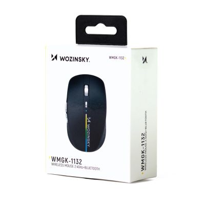5. Wozinsky WMGK-1132 Wireless Mouse with RGB Backlight - Black