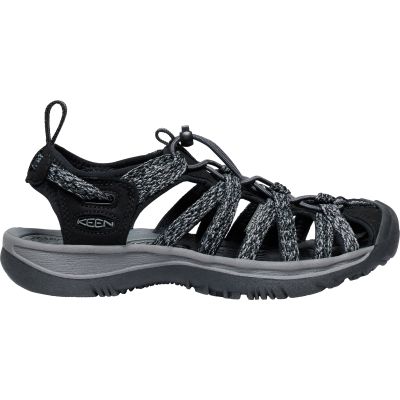 10. Keen Women's Sandals WHISPER 1028815 BLACK/STEEL GREY