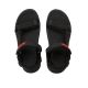 5. Lee Cooper men's shoes with velcro straps for summer beach sandals, lightweight black