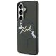 2. Karl Lagerfeld IML KC Script MagSafe Case for Samsung Galaxy S26 Plus - Black