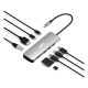 7. Port Designs 900164 Docking Station Wired USB 3.2 Gen 1 (3.1 Gen 1) Type-C Stainless Steel