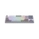 2. HATOR Rockfall 3 TKL Wireless Keyboard Universal USB + RF Wireless + Bluetooth QWERTY English White