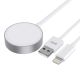 2. Tech-Protect UltraBoost 2in1 Magnetic Charger with USB-C / Lightning Cables for Apple Watch 1.5m - White