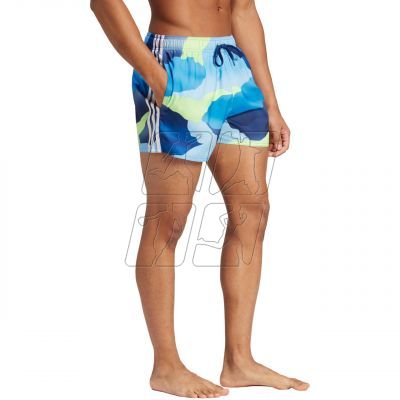 4. Adidas City Escape Camo 3-Stripes Cix swimming shorts IS1672