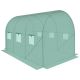23. GREENHOUSE GARDEN TUNNEL 200X300X200CM PE GREEN STEEL STRUCTURE