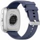 9. GRAVITY GT18-6 Men's Smartwatch Black Silicone Strap + Navy Blue Strap