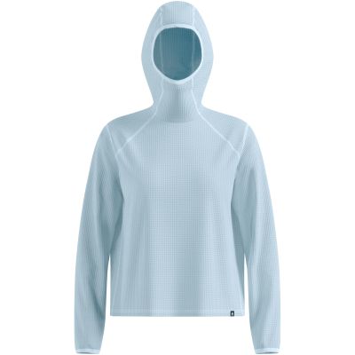 Women’s ODLO Mid layer hoody CUBIC, blue