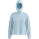 Women’s ODLO Mid layer hoody CUBIC, blue