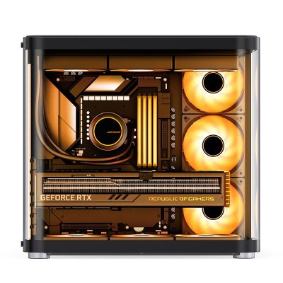 10. Jonsbo TK-2 2.0 Midi-Tower, Tempered Glass - Black