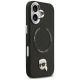 4. Karl Lagerfeld Karl Pin MagSafe Case for iPhone 17 - Black