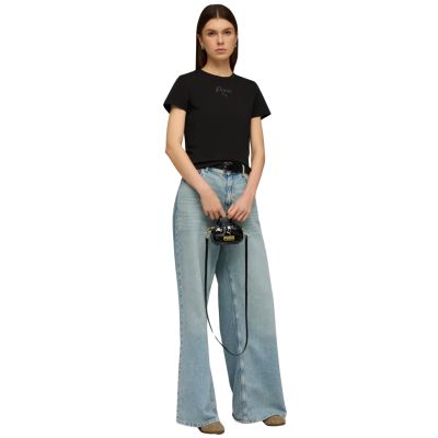 5. Puma ESS Script Tee Women's T-Shirt Black 691760 01