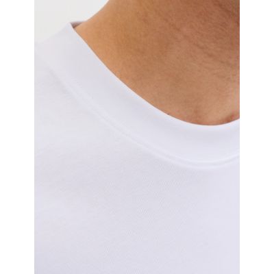 4. Jack&Jones t-shirt JJEBARRON TEE SS O-NECK NOOS 12298906 WHITE