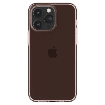 10. Spigen Crystal Flex Case for iPhone 15 Pro Max - Pink/Transparent