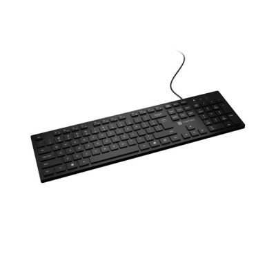 NATEC HERRING MULTIMEDIA KEYBOARD US SLIM BLACK