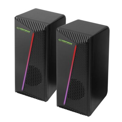8. ESPERANZA SPEAKERS 2.0 USB LED RAINBOW NORTEC EGS106