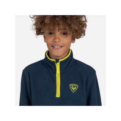 2. Rossignol Jr Strawpile Fleece Half-Zip Pullover, Navy