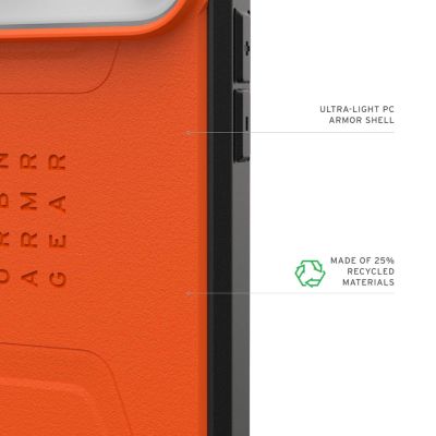 9. UAG Civilian MagSafe - iPhone 17 Pro Max case compatible with MagSafe (orange)