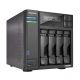 8. NAS Asustor AS6704T; Tower; 4x (3.5" SATA HDD/ 2.5" SSD); Intel Celeron N5105; 4GB DDR4 SODIMM (max. 16GB), 2x 2.5GbE, 4x M.2 2280 NVMe PCIe 3.0, 2x USB 3.2 Gen, 1x HDMI 2.0b, 1x optional 10 GbE card