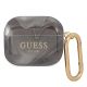 Guess GUA3UNMK AirPods 3 cover black/black Marble Collection