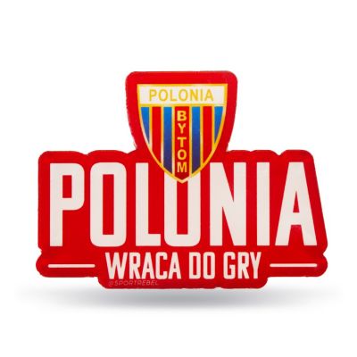 2. Acrylic magnet Polonia Bytom Coat of Arms