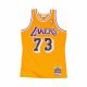 6. Mitchell & Ness Los Angeles Lakers NBA Swingman Jersey Lakers 1998 Dennis Rodman M SMJYCP20064-LALGOLD98DRD