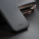 11. 3mk Hardy Android Silky Leather MagCase for Samsung Galaxy S24+ - Black