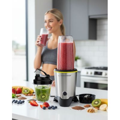 22. Esperanza MASTER EKM028 sports blender (1000W; black and silver)