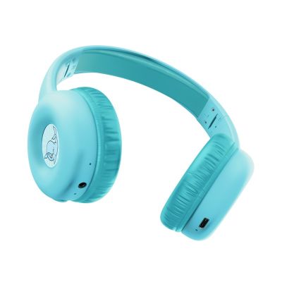 3. TRUST Nouna Wireless Kids blue headphones