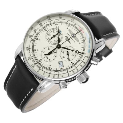3. ZEPPELIN 100 Yahre 8680-3 Men's Watch + BOX