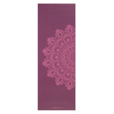 8. Purple Mandala yoga mat 6mm GAIAM 62202