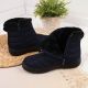 5. Waterproof snow boots with zipper NEWS W EVE181B navy blue