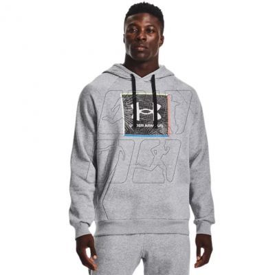 3. Under Armor UA Rival Flc Graphic Hoodie M 1370349 011