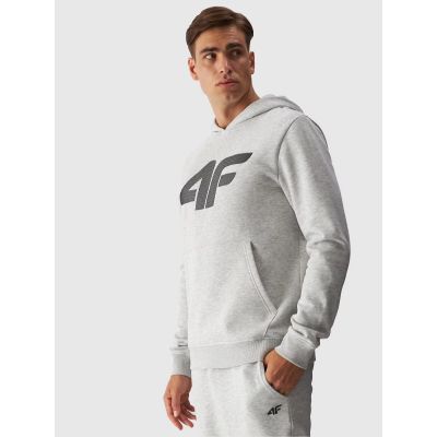 3. Men's sweatshirt with hood, open, 4F 4FWMM00TSWSM1464-27M