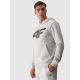 3. Men's sweatshirt with hood, open, 4F 4FWMM00TSWSM1464-27M