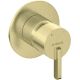 Concealed shower tap without shower diverter