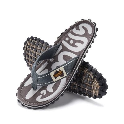 3. Gumbies Men's Flip-Flops ISLANDER FLIP-FLOP URBAN GREY
