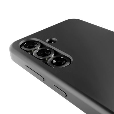 9. Puro Icon Mag Silicone Case with MagSafe for Samsung Galaxy S25+ - Black